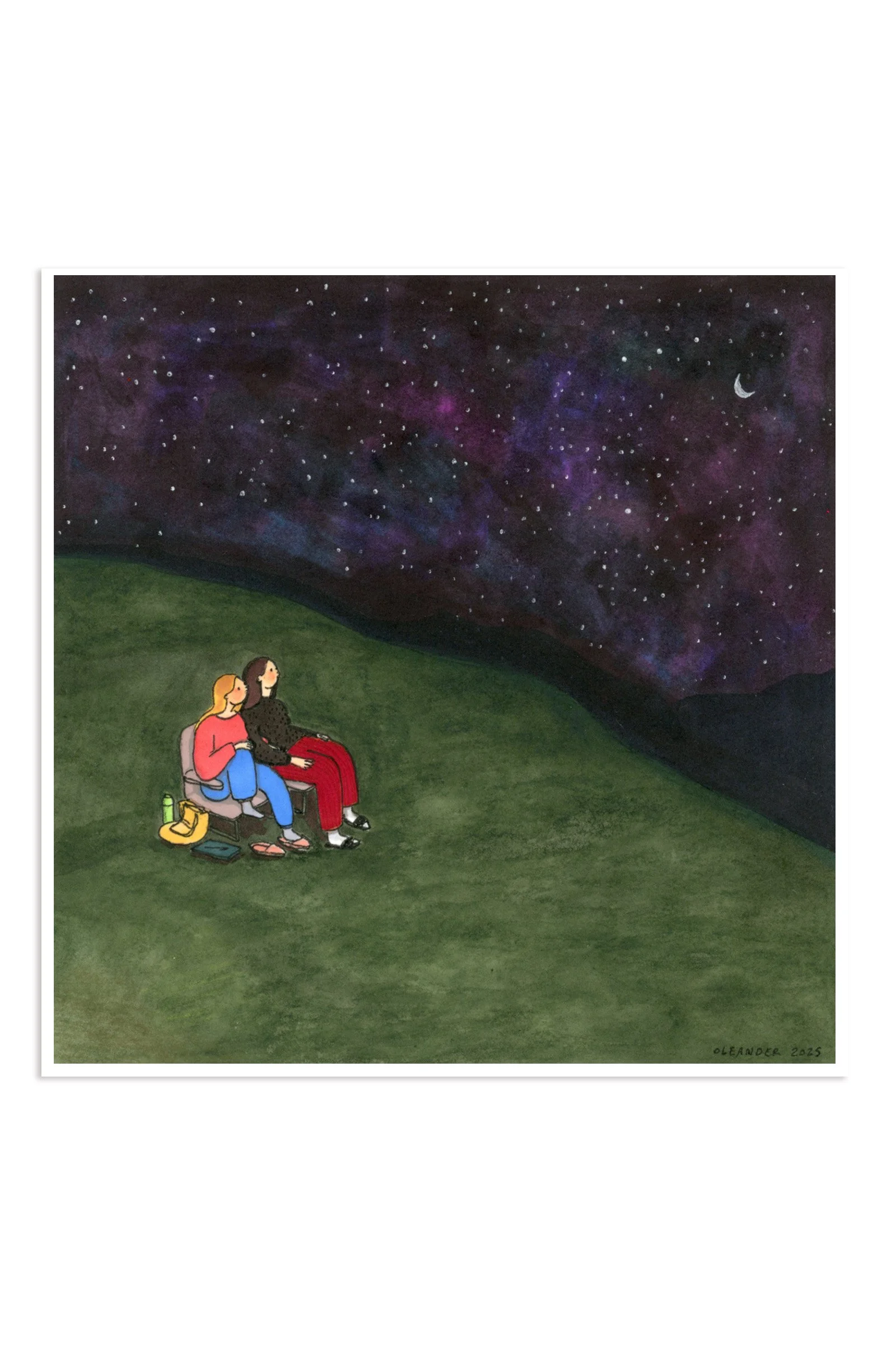 Bedtime Story art print by Amanda Oleander. — AMANDA OLEANDER